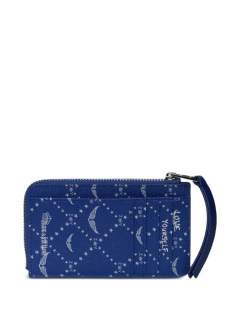 Zadig&Voltaire diamond-print wallet - Blue - zdjęcie produktu nr 2
