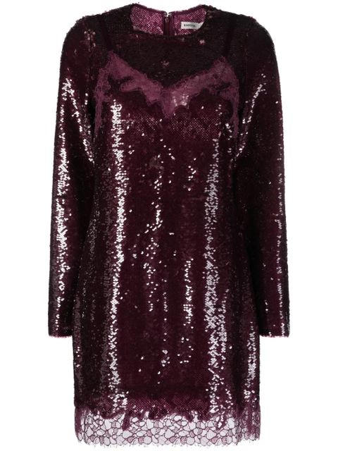 Simkhai Mako sequinned minidress - Purple - zdjęcie produktu nr 1
