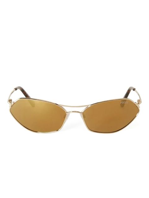 PUCCI cat eye-frame sunglasses - Gold - zdjęcie produktu nr 1