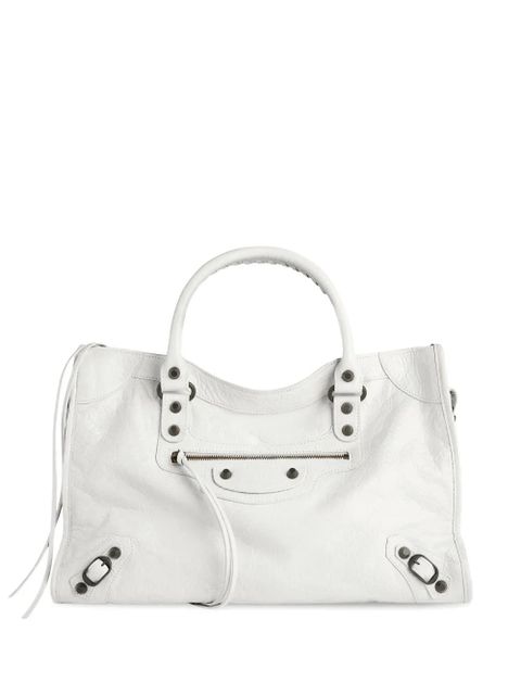 Balenciaga medium Le City shoulder bag - White - zdjęcie produktu nr 1