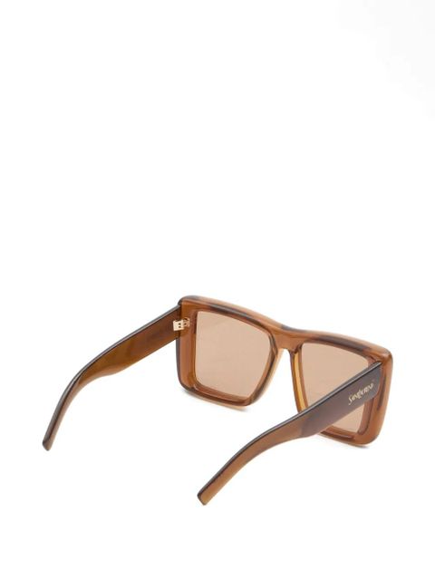 Saint Laurent SL 900 Howl square-frame sunglasses - Brown - zdjęcie produktu nr 2