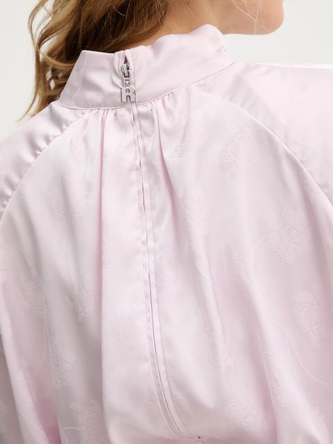 Rotate bluzka damska kolor różowy z aplikacją 1160661809