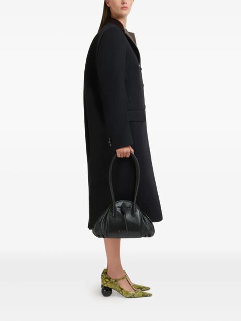 Marni supple leather shopper - Black - zdjęcie produktu nr 2