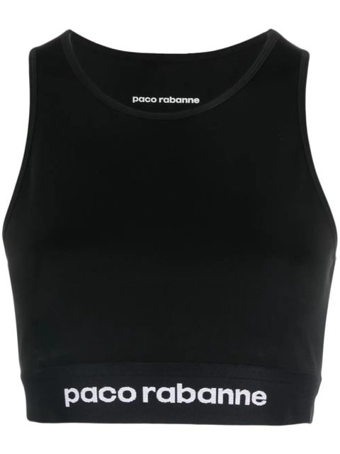 Rabanne Jersey Bodyline sports bra - Black - zdjęcie produktu nr 1