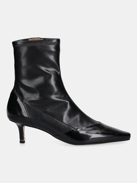 BOSS botki Charlize damskie kolor czarny na szpilce 50548546 - zdjęcie produktu nr 2