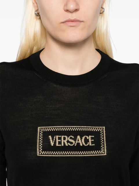Versace logo top - Black - zdjęcie produktu nr 2
