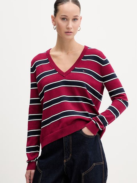 Tommy Jeans sweter bawełniany - zdjęcie produktu nr 2