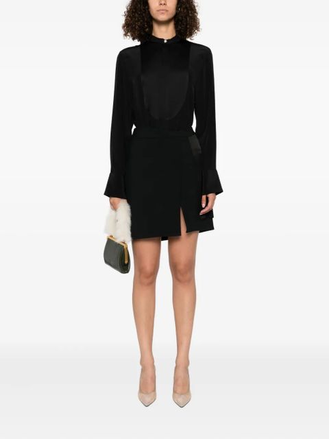Victoria Beckham asymmetric skirt - Black