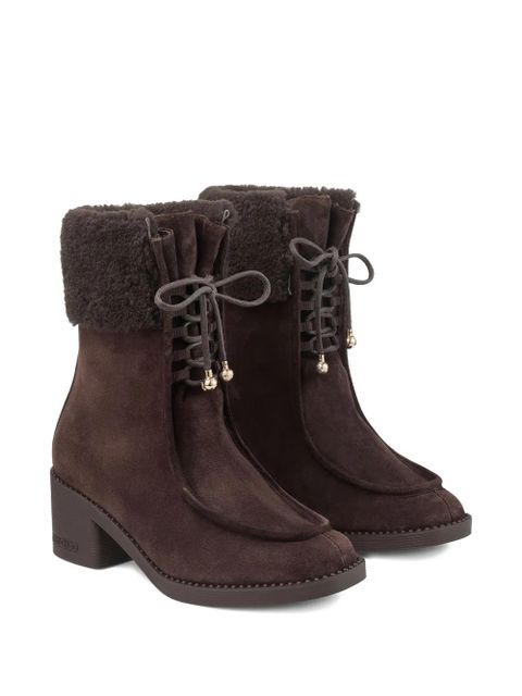 Jimmy Choo 60mm Hali boots - Brown