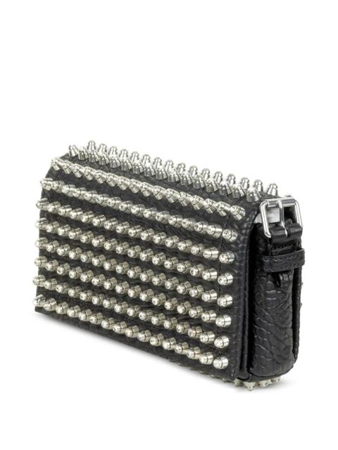Alexander Wang mini Ricco studded cross body bag - Black