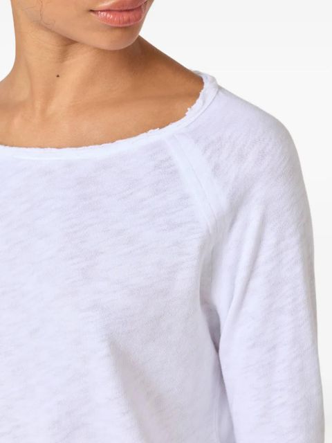 American Vintage Sonoma raglan long-sleeves T-shirt - White