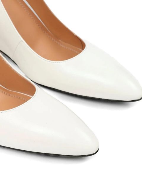 Maison Margiela leather pumps - White