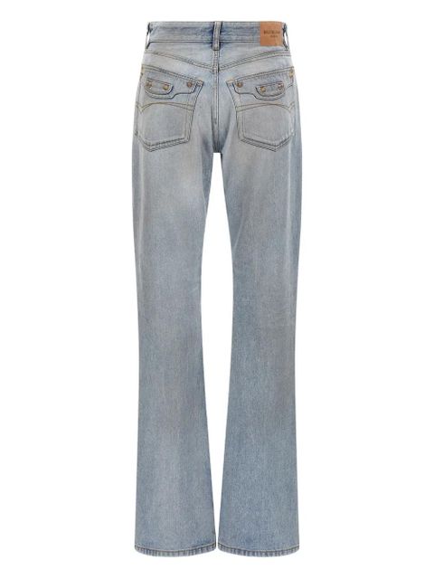 Balenciaga City washed-out denim jeans - Blue