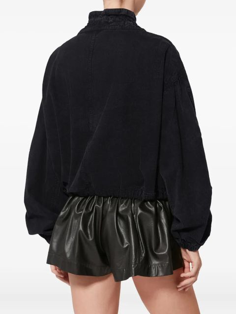MARANT ÉTOILE Plume cotton jacket - Black