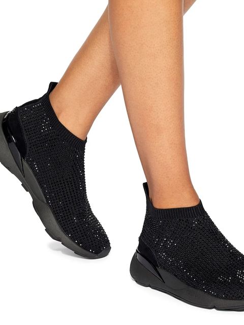 Kurt Geiger London sneakersy Kurt Crystal Knit Dr damskie kolor czarny 5371600609