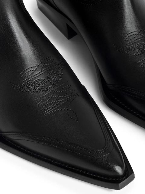 Zadig&Voltaire 45mm Cara Western boots - Black