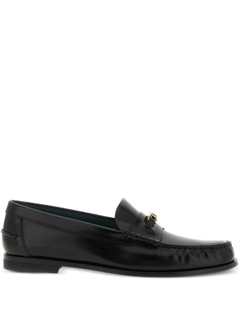 Tod's hardware-leather loafers - Black - zdjęcie produktu nr 1