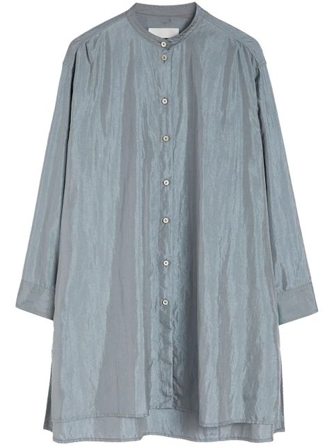 Jil Sander buttoned long shirt - Blue - zdjęcie produktu nr 1