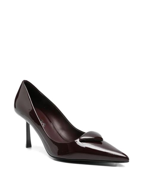 Prada 70mm patent leather pumps - Red - zdjęcie produktu nr 2