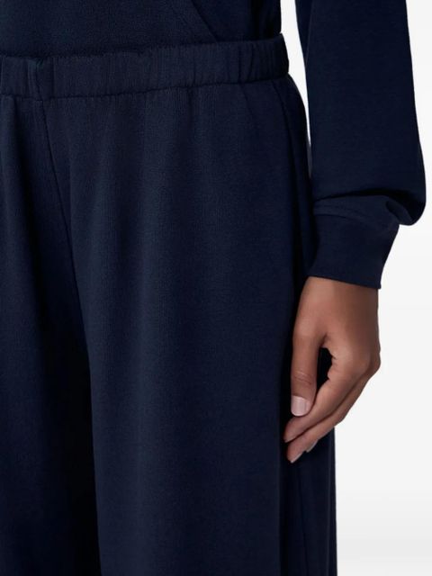 The Row elasticated wide-leg palazzo pants - Blue