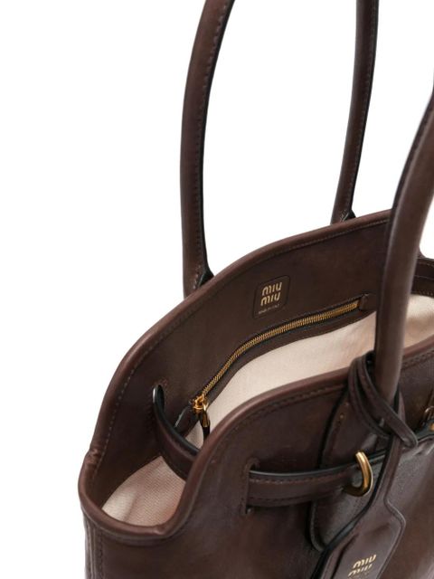 Miu Miu Aventure tote bag - Brown