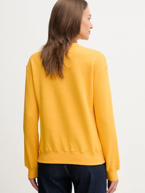 Polo Ralph Lauren bluza damska kolor żółty gładka 211971697