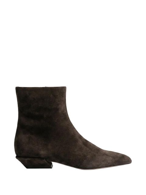 Paris Texas Bettina suede ankle boots - Brown - zdjęcie produktu nr 1