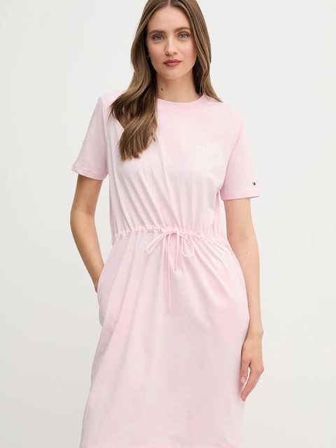 Tommy Hilfiger sukienka bawełniana - zdjęcie produktu nr 1