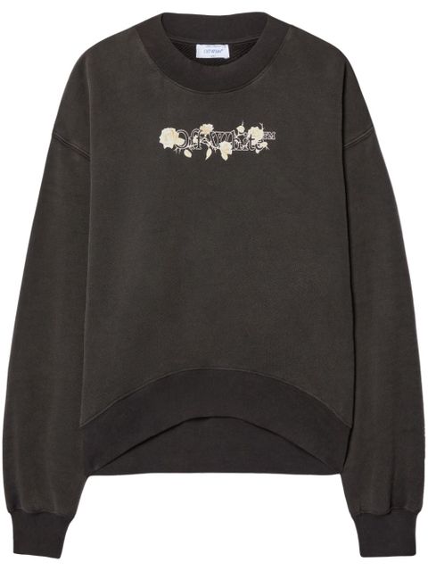 Off-White Bookish Roses sweatshirt - Black - zdjęcie produktu nr 1