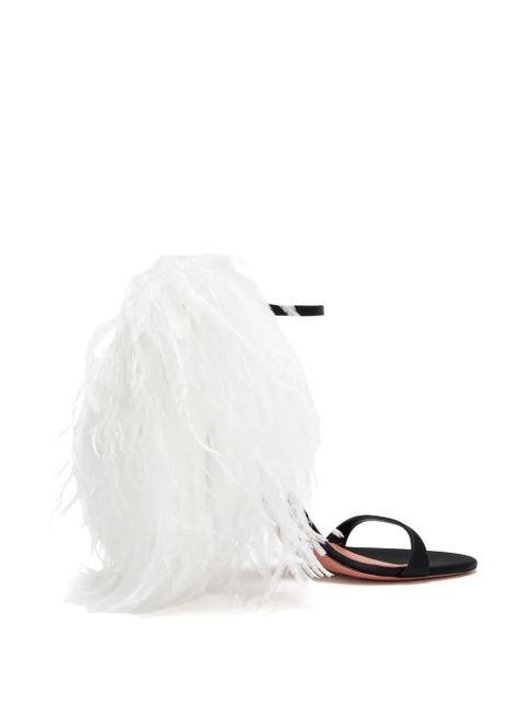 Amina Muaddi 105mm Jerry sandals - Black - zdjęcie produktu nr 1