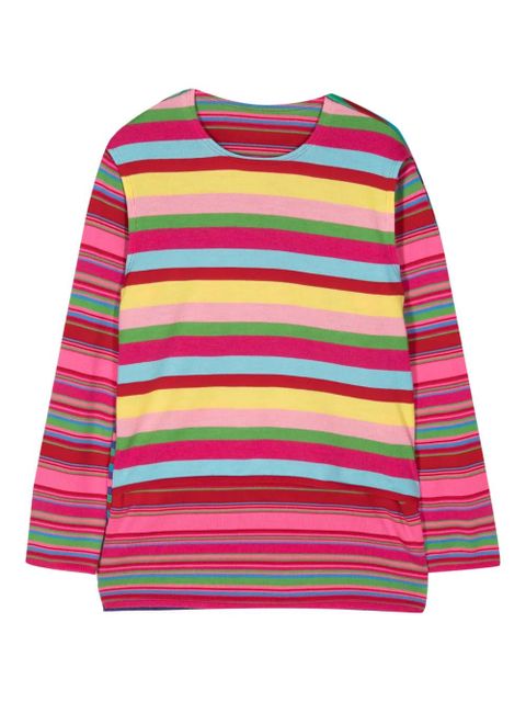 Comme Des Garçons striped layered jumper - Pink - zdjęcie produktu nr 2