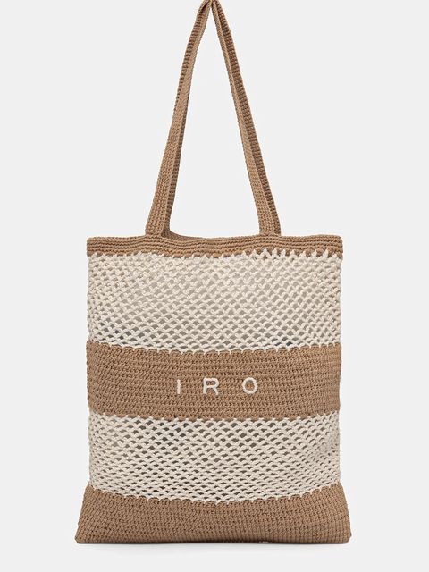 IRO torebka bawełniana kolor beżowy WM46STRINGBAG - zdjęcie produktu nr 1