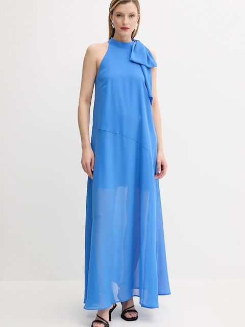 Gestuz sukienka kolor niebieski maxi rozkloszowana 10910220 - zdjęcie produktu nr 1
