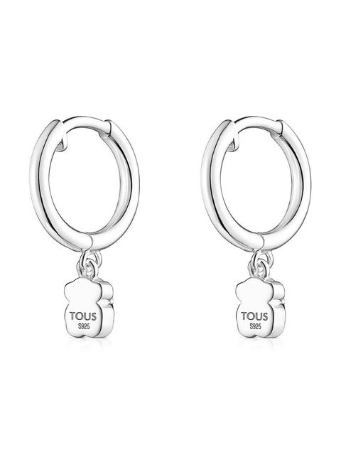 Tous kolczyki srebrne Cool Color