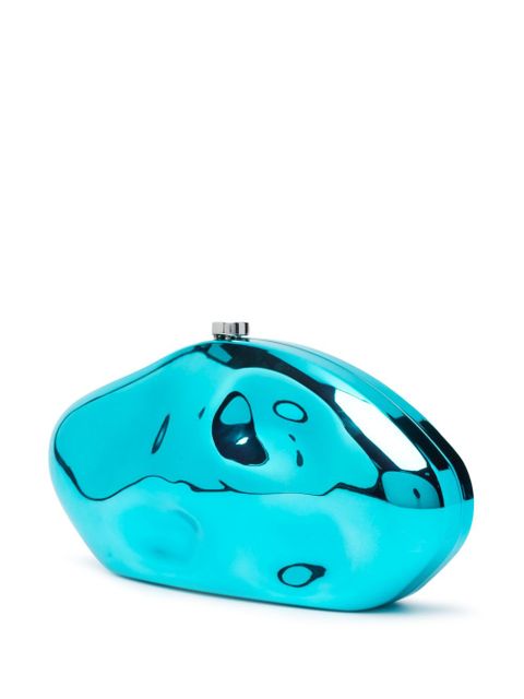 Cult Gaia The Caldera clutch bag - Blue