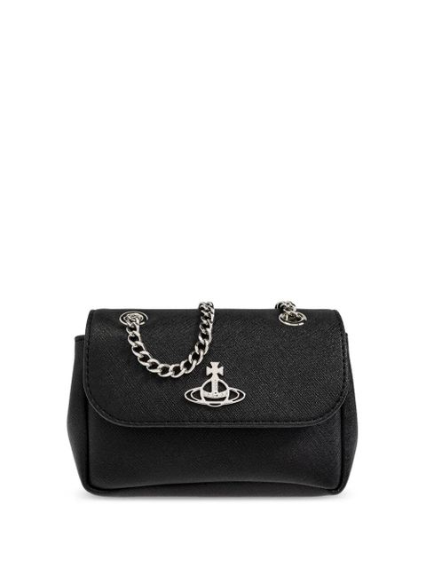 Vivienne Westwood Orb-plaque shoulder bag - Black - zdjęcie produktu nr 1