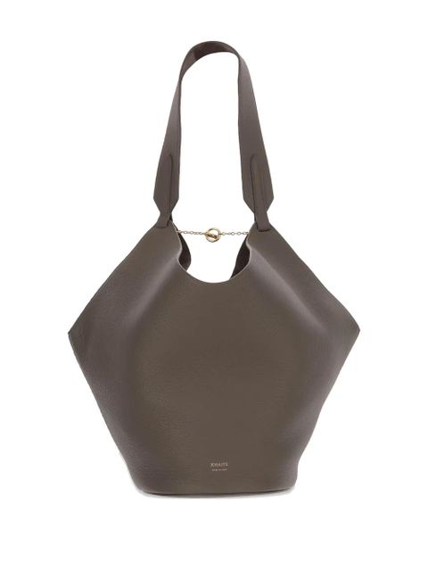 KHAITE leather shouder bag - Grey - zdjęcie produktu nr 2