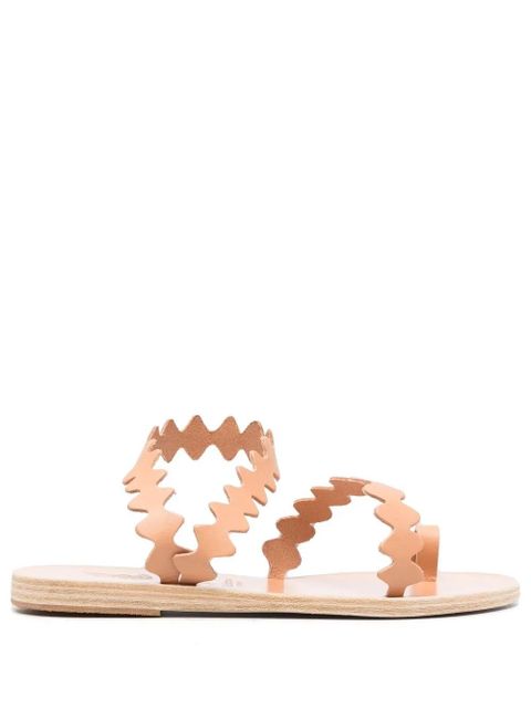 Ancient Greek Sandals scallop-hem sandals - Neutrals - zdjęcie produktu nr 1