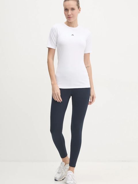 adidas Performance t-shirt treningowy Techfit kolor beżowy IX3254 - zdjęcie produktu nr 2