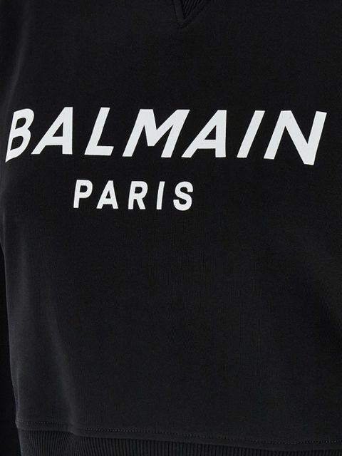 Balmain logo sweatshirt - Black