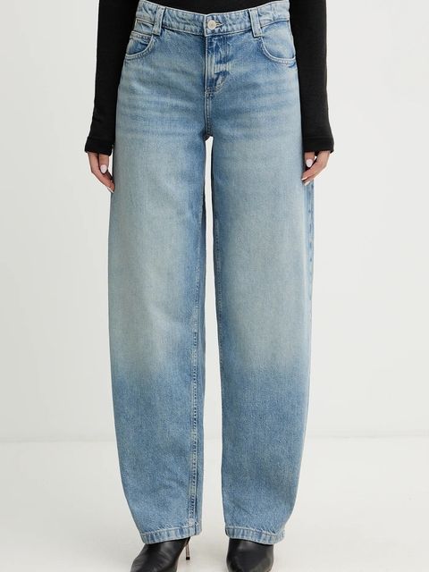 Guess jeansy damskie kolor niebieski W5BA2L D0742