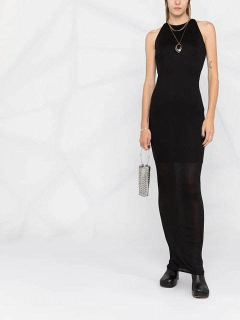 Givenchy ribbed-knit sleeveless dress - Black - zdjęcie produktu nr 2