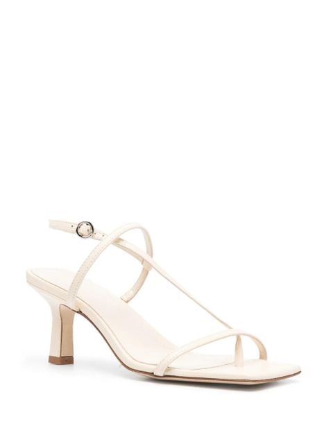Aeyde 70mm leather sandals - Neutrals - zdjęcie produktu nr 2
