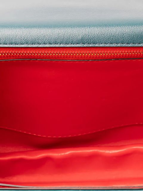 Valentino Garavani leather shoulder bag - Blue