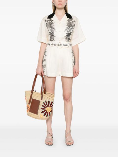 ZIMMERMANN short-sleeve shirt - Neutrals