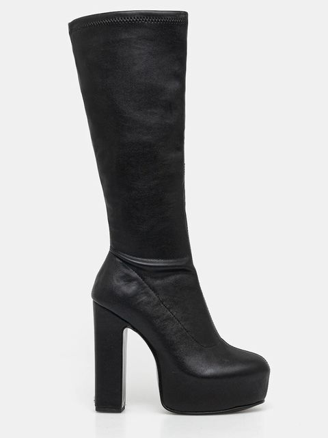 Steve Madden kozaki Tantalizer damskie kolor czarny na słupku 11004820 - zdjęcie produktu nr 2