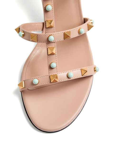 Valentino Garavani 60mm Rockstud embellished sandals - Pink