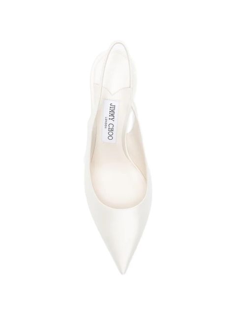 Jimmy Choo Love 85 slingback pumps - White