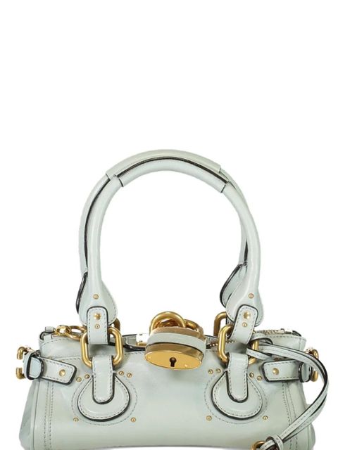 Chloé small Paddington padlock shoulder bag - Blue