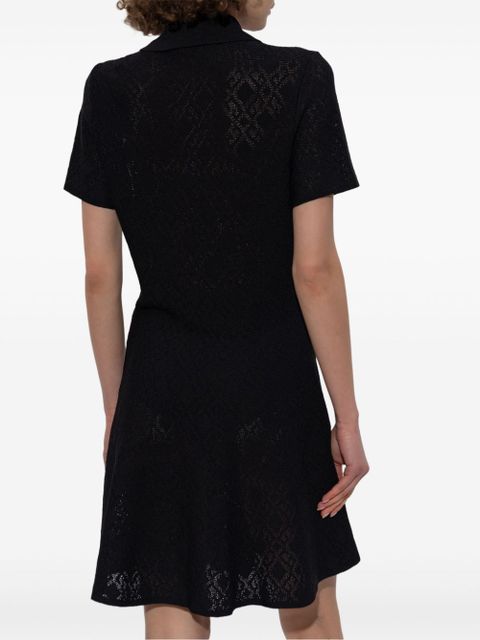 Givenchy monogram-jacquard dress - Black